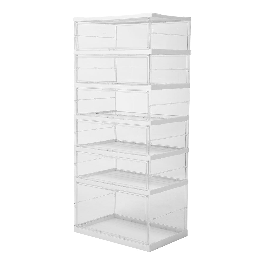 Foldable Storage Box with Magnetic Doors