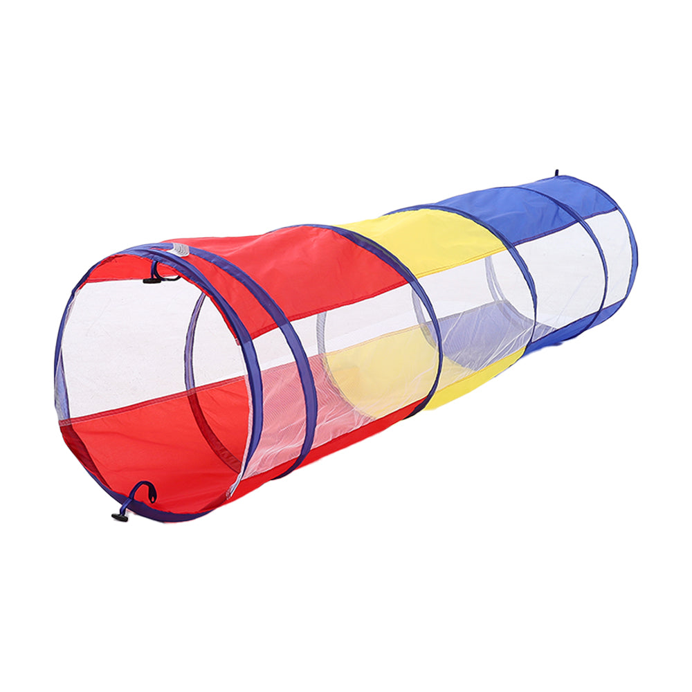 6FT Crawl Play Tunnel Pop-up Tunnel for Kids Multicoloured