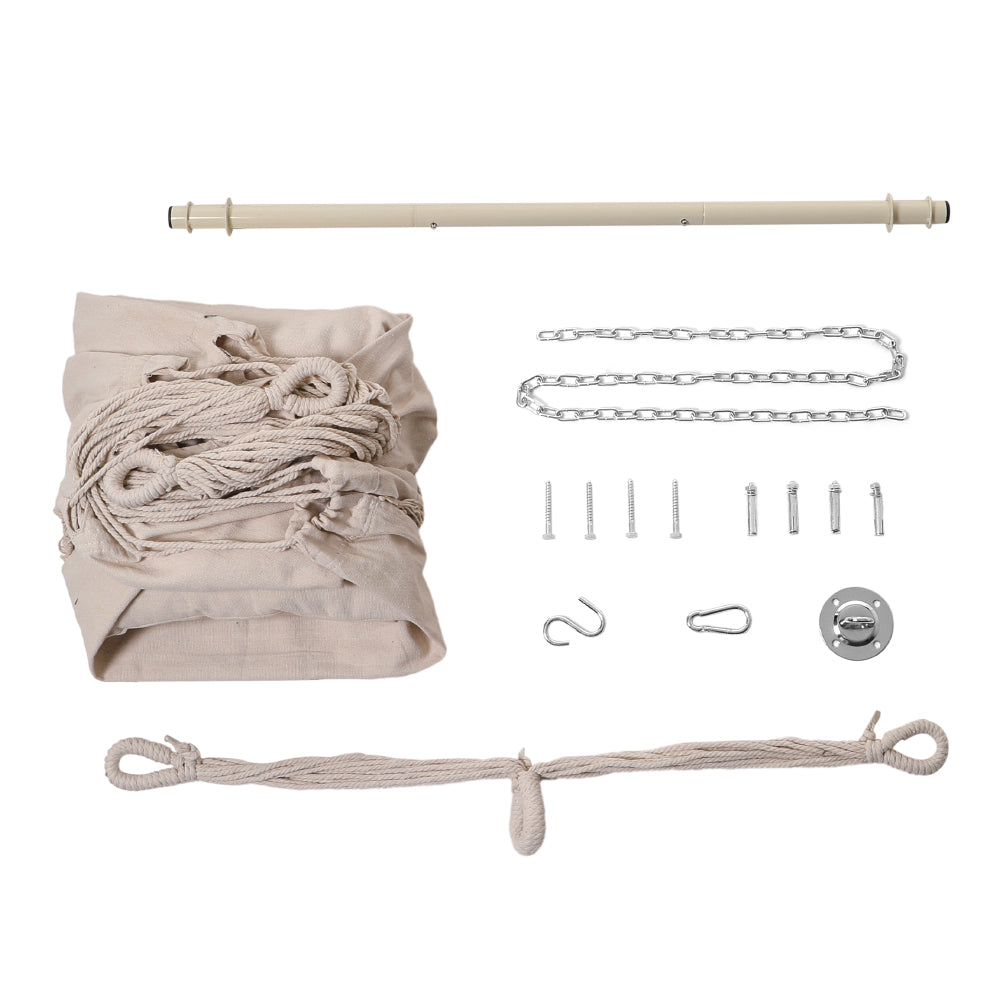 Garden Hanging Canvas Hammock Swing Chair