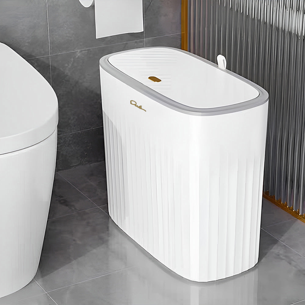 13L Press-to-Open Corner Hanging Trash Bin