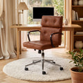 Swivel & Height Adjustable Office Chair with High Back