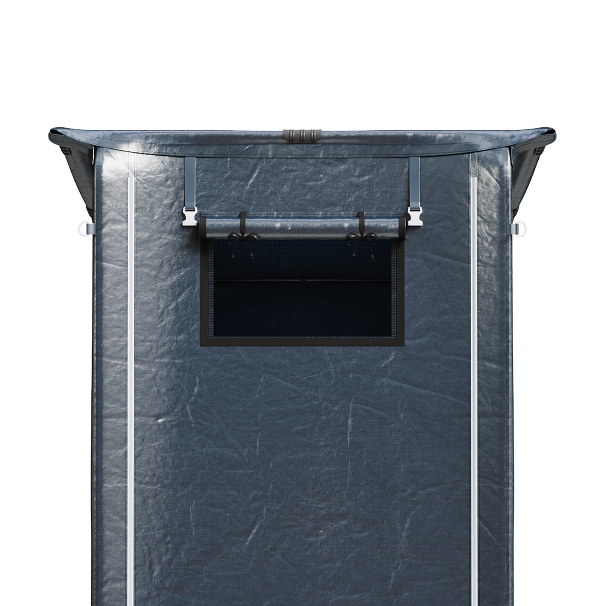 Garden Storage Shelter with Waterproof PE Cover & Roll-Up Zipped Door