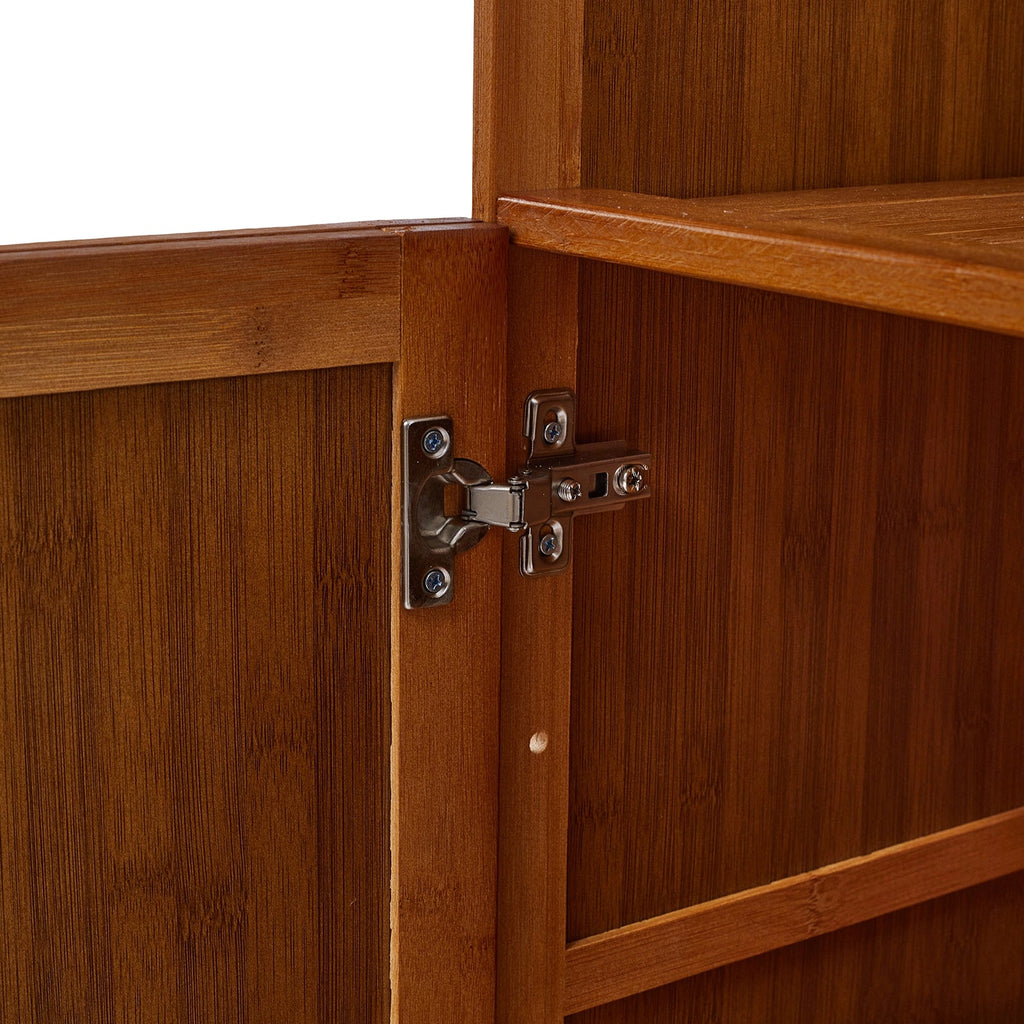 Shoe Storage Cabinet with Folding Doors