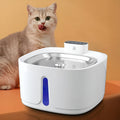 White Pet Water Fountain Ultra Quiet with Three Water Flow Modes