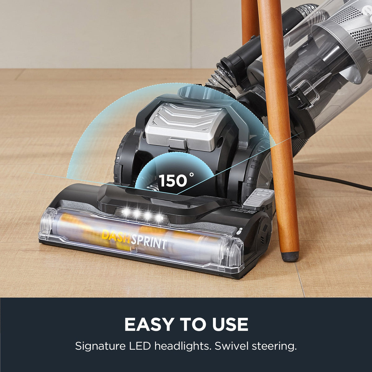 700W Upright Vacuum Cleaner with 2.2L Dust Cup