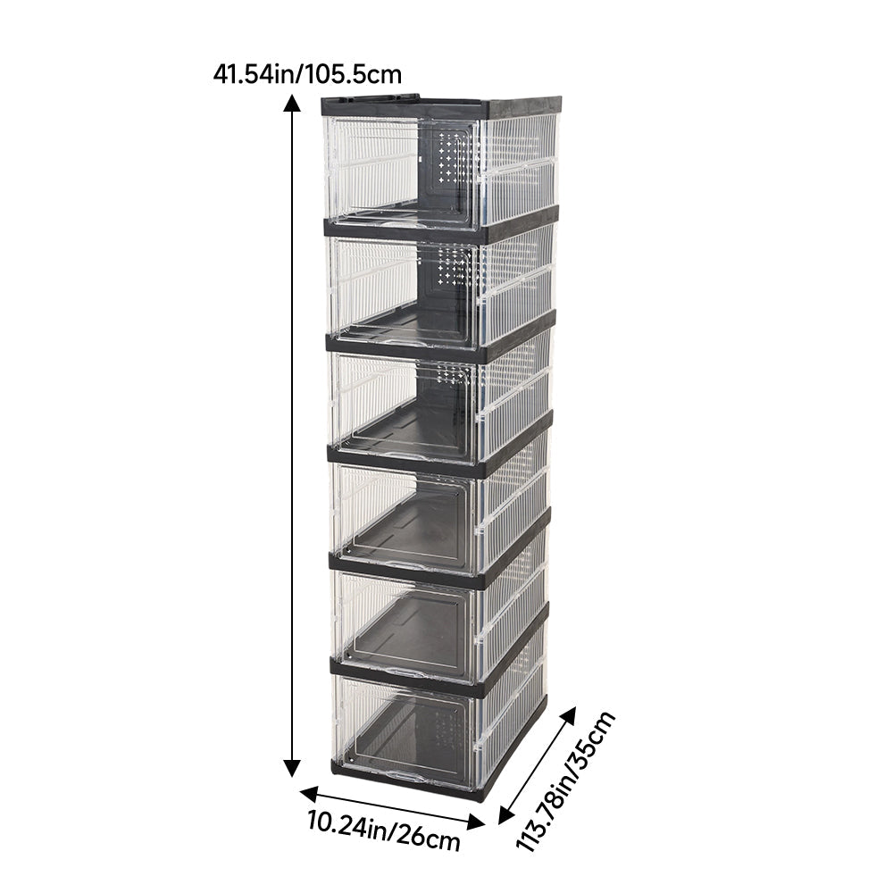 6-Tier Foldable Shoe Cabinet