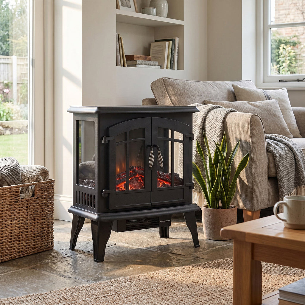 Freestanding Electric Fireplace Stove