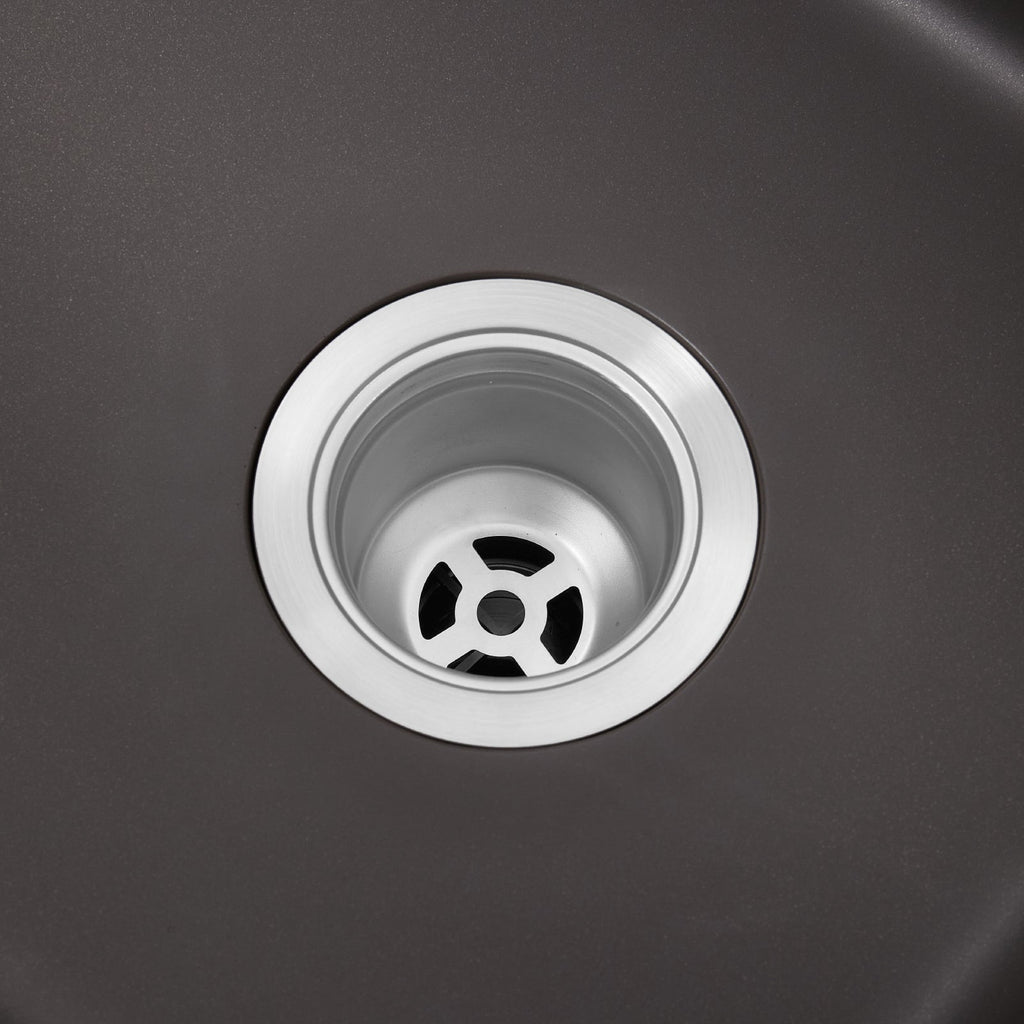 Modern Quartz Resin Composite Kitchen Sink with Waste Kit