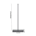 Garden Lawn Levelling Rake with Serrated Design