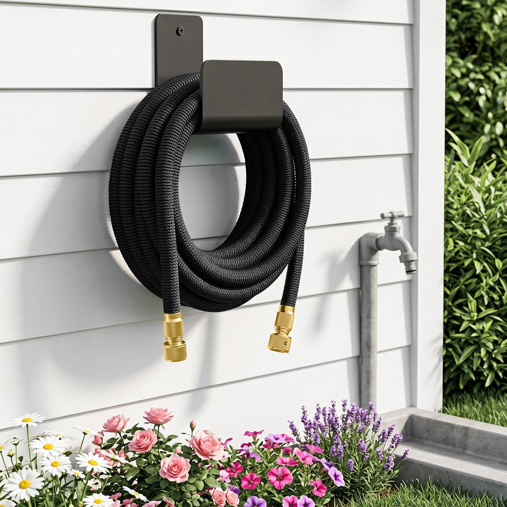 Expandable Garden Hose with Solid Brass Fittings
