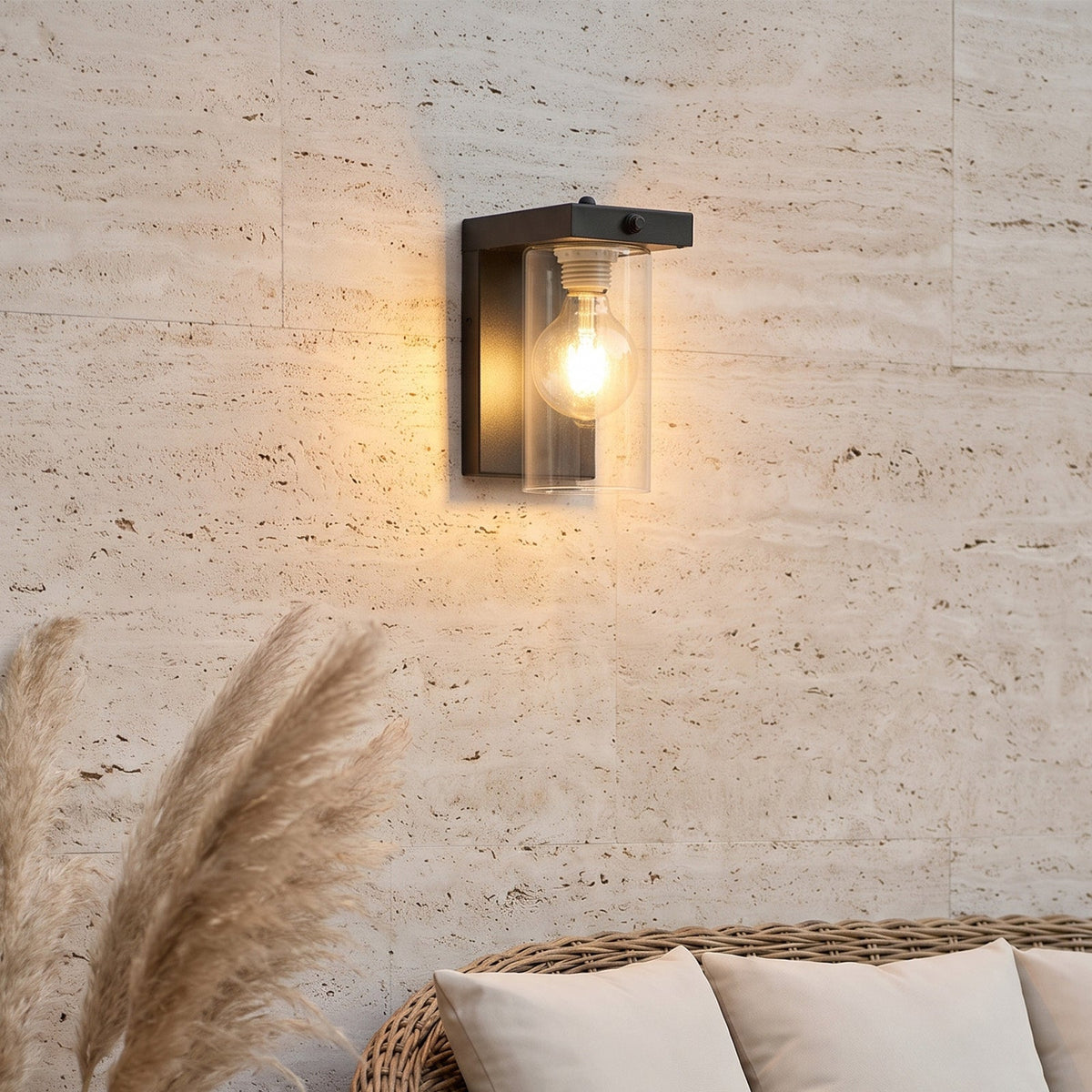 Dusk to Dawn Outdoor Wall Lamp