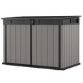 Keter Premier Jumbo Horizontal Resin Outdoor Storage Shed